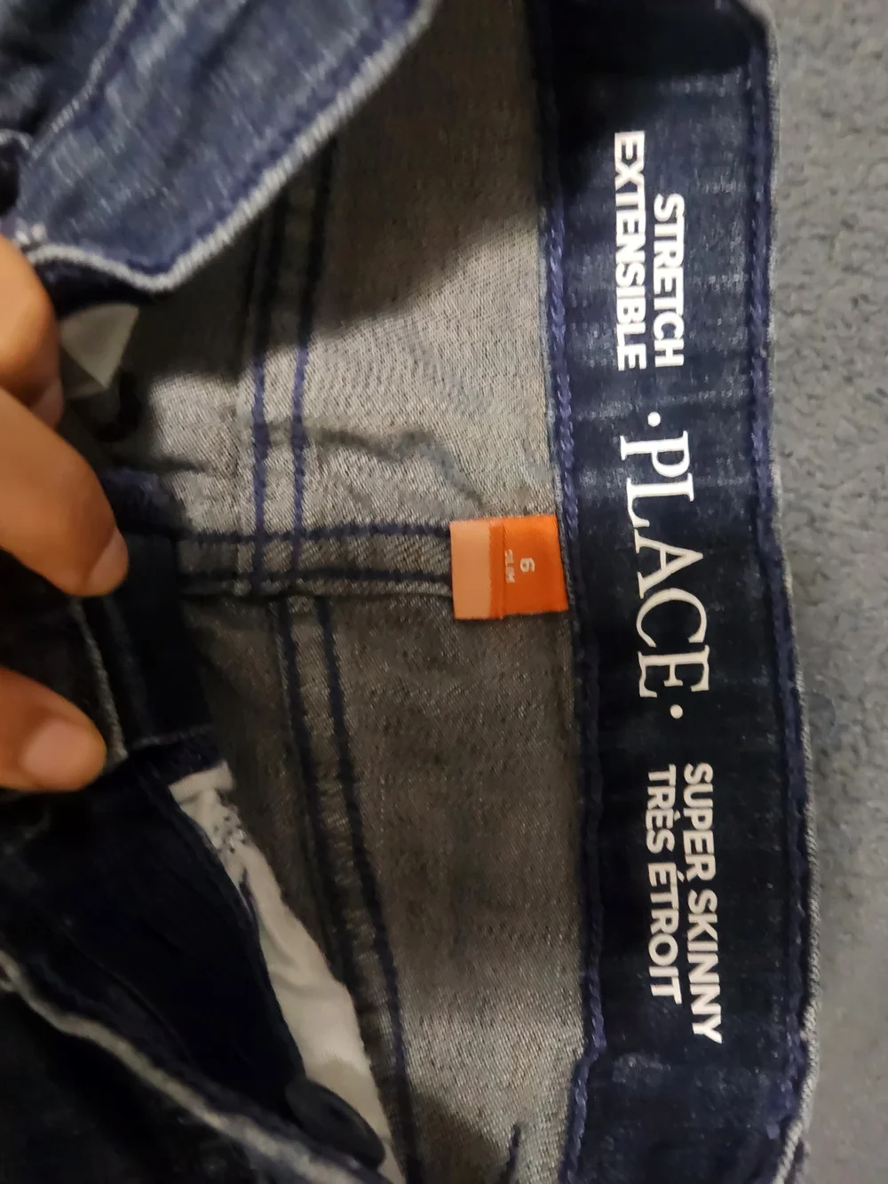 The Children's Place Boys' Blue Skinny Jeans - Washed Indigo